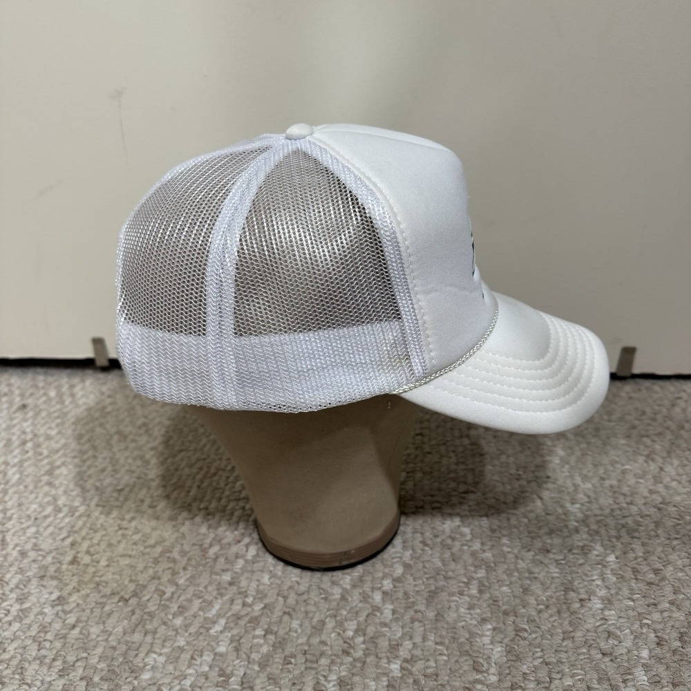 Georgia On My Mind Masters Men's Trucker White Hat Mesh Adjustable OSFA - Picture 6 of 11